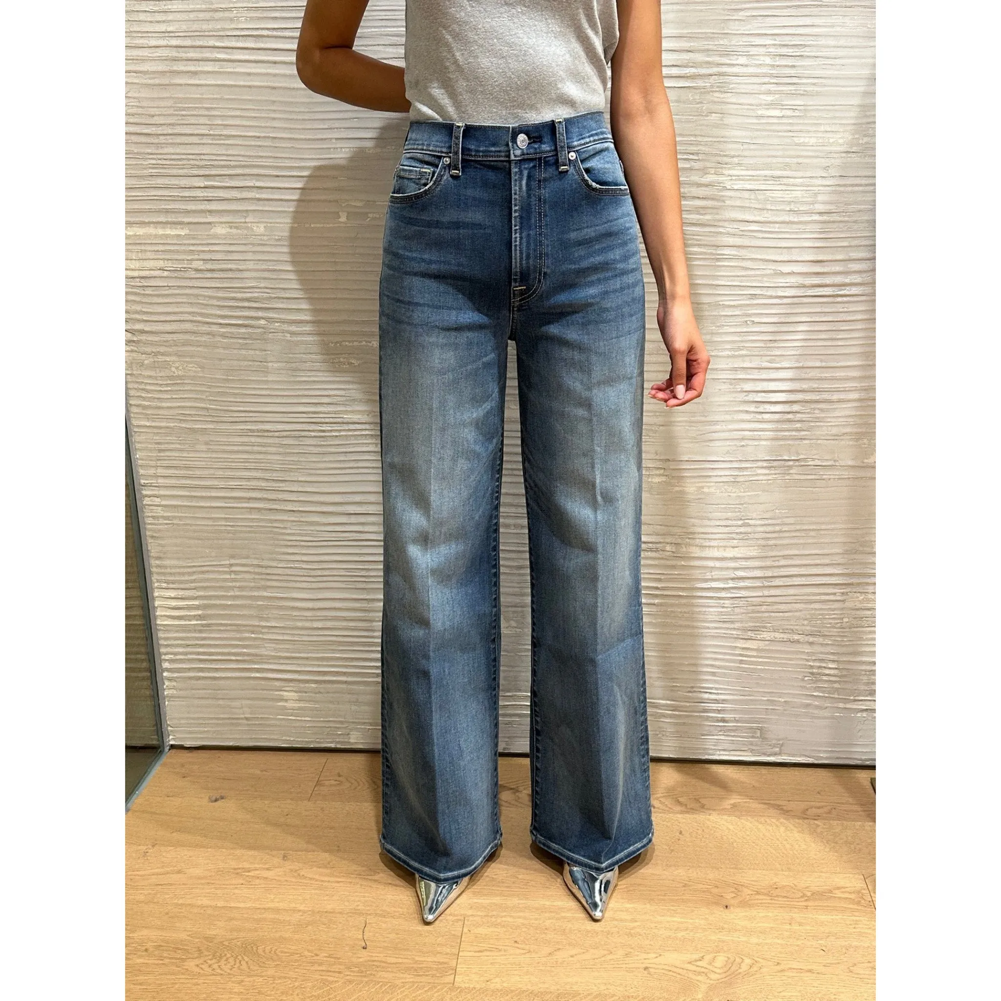 7 For All Mankind Women's Ultra High Rise Jo Jean