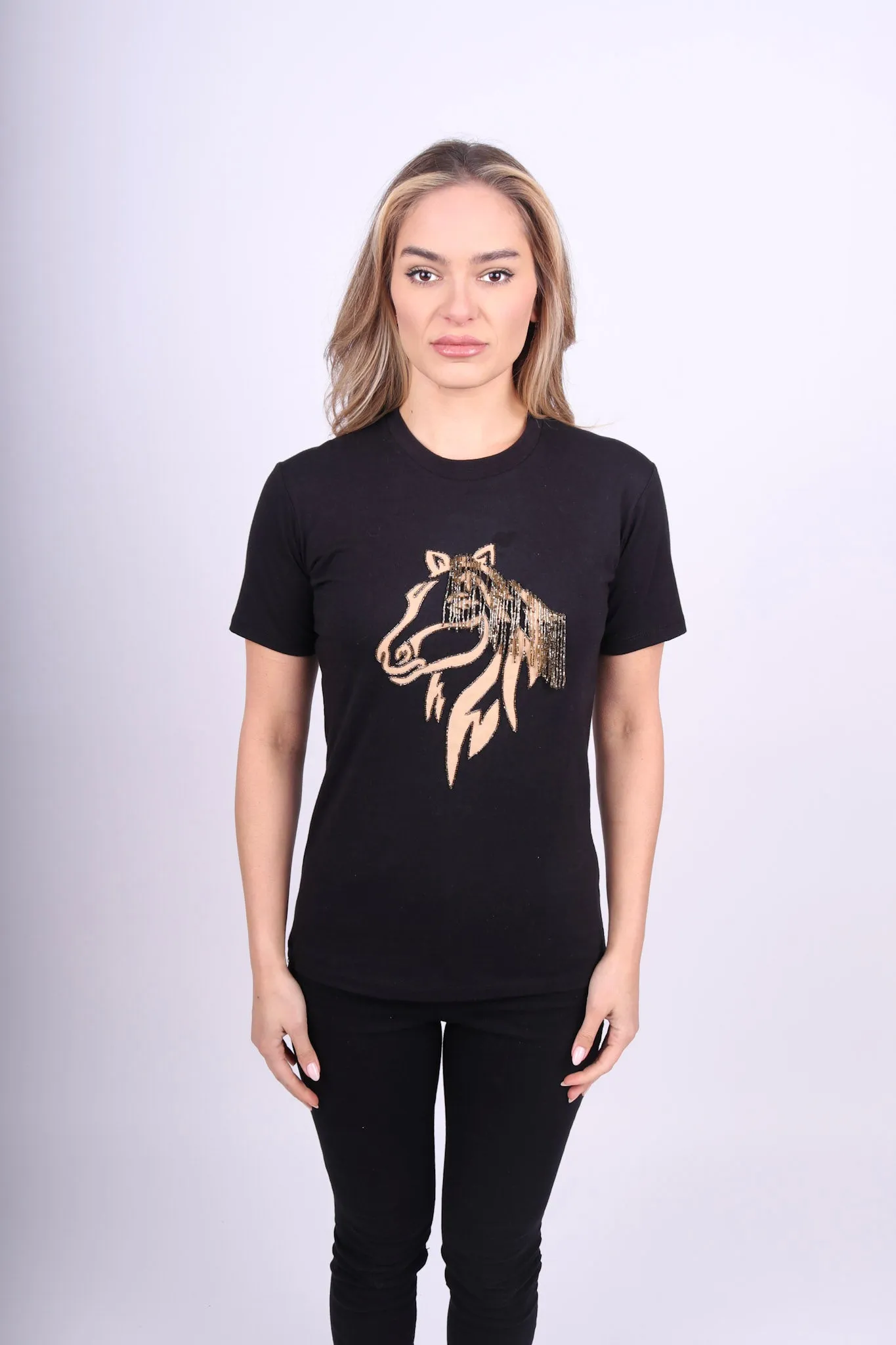 Any Old Iron Horse Hair T-Shirt