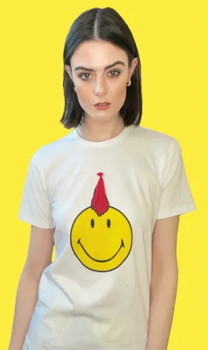 Any Old Iron x Smiley Mohawk White T-Shirt