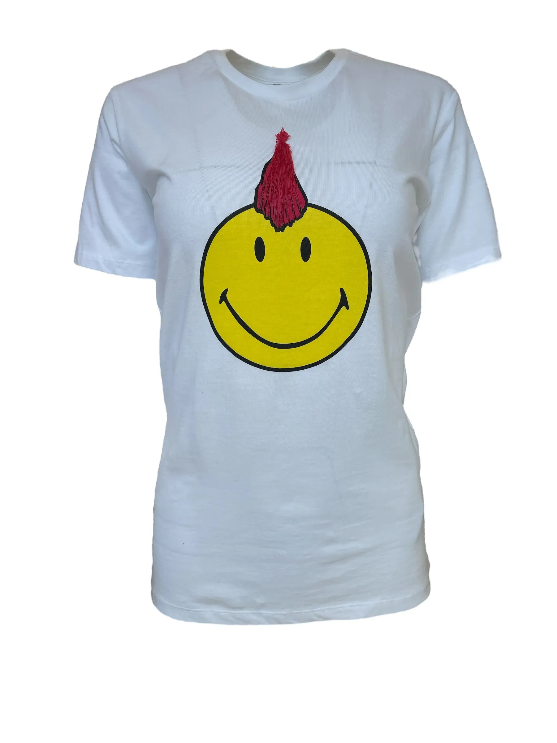 Any Old Iron x Smiley Mohawk White T-Shirt