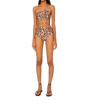 Azucena La Fania Noche Bikini Top In Multi Color