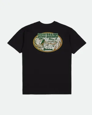 Bass Brains Swim S/S Standard T-Shirt - Black