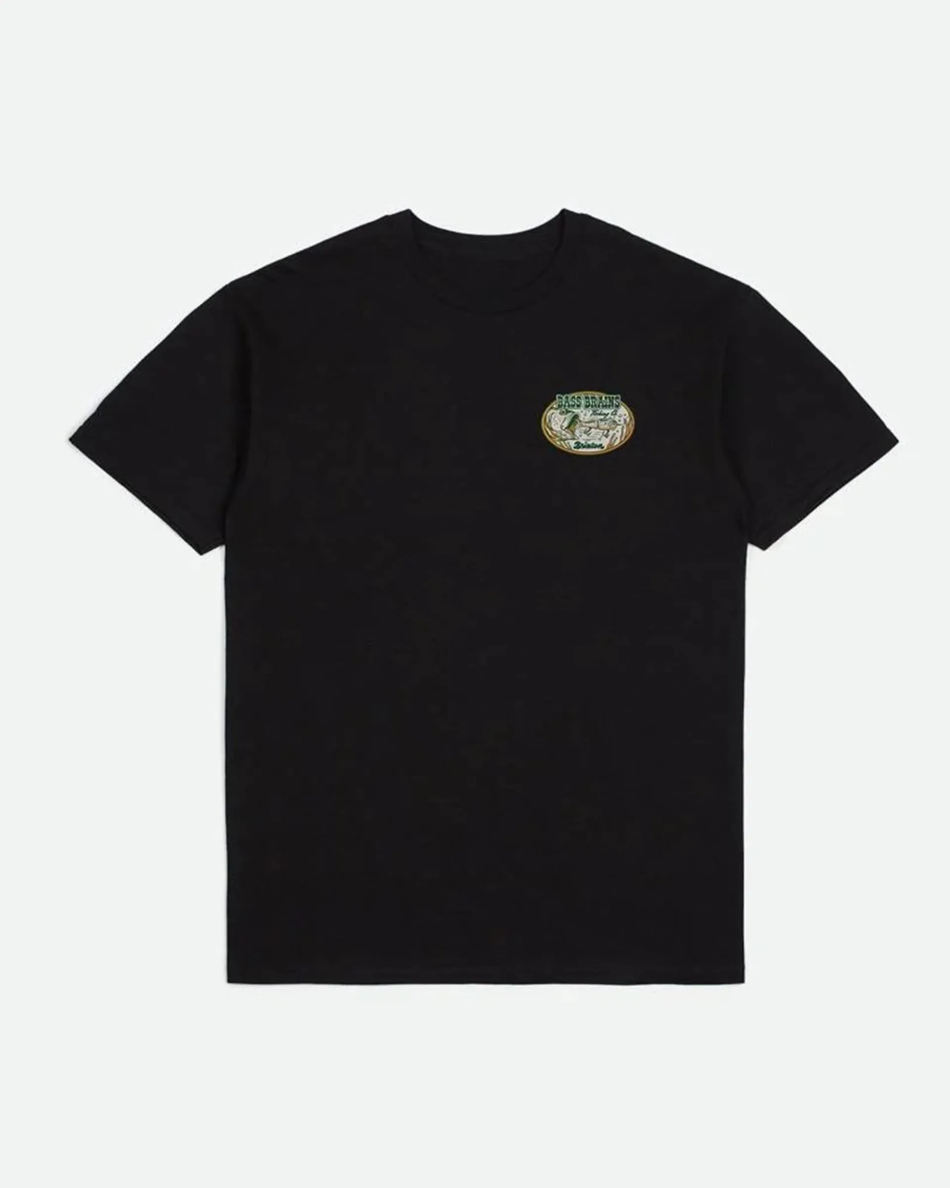 Bass Brains Swim S/S Standard T-Shirt - Black