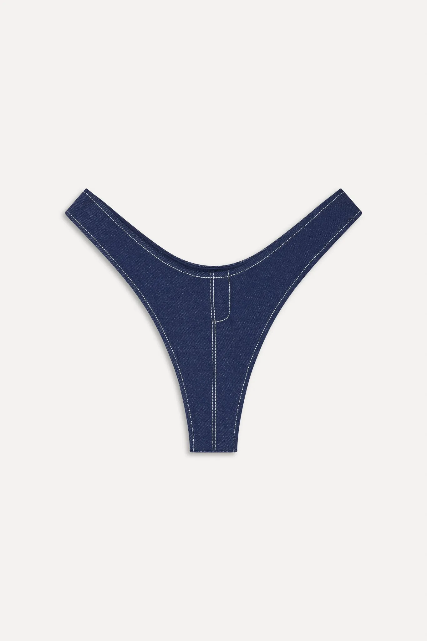 Bella Hadid x Frankies Full Moon Denim Bikini Bottom