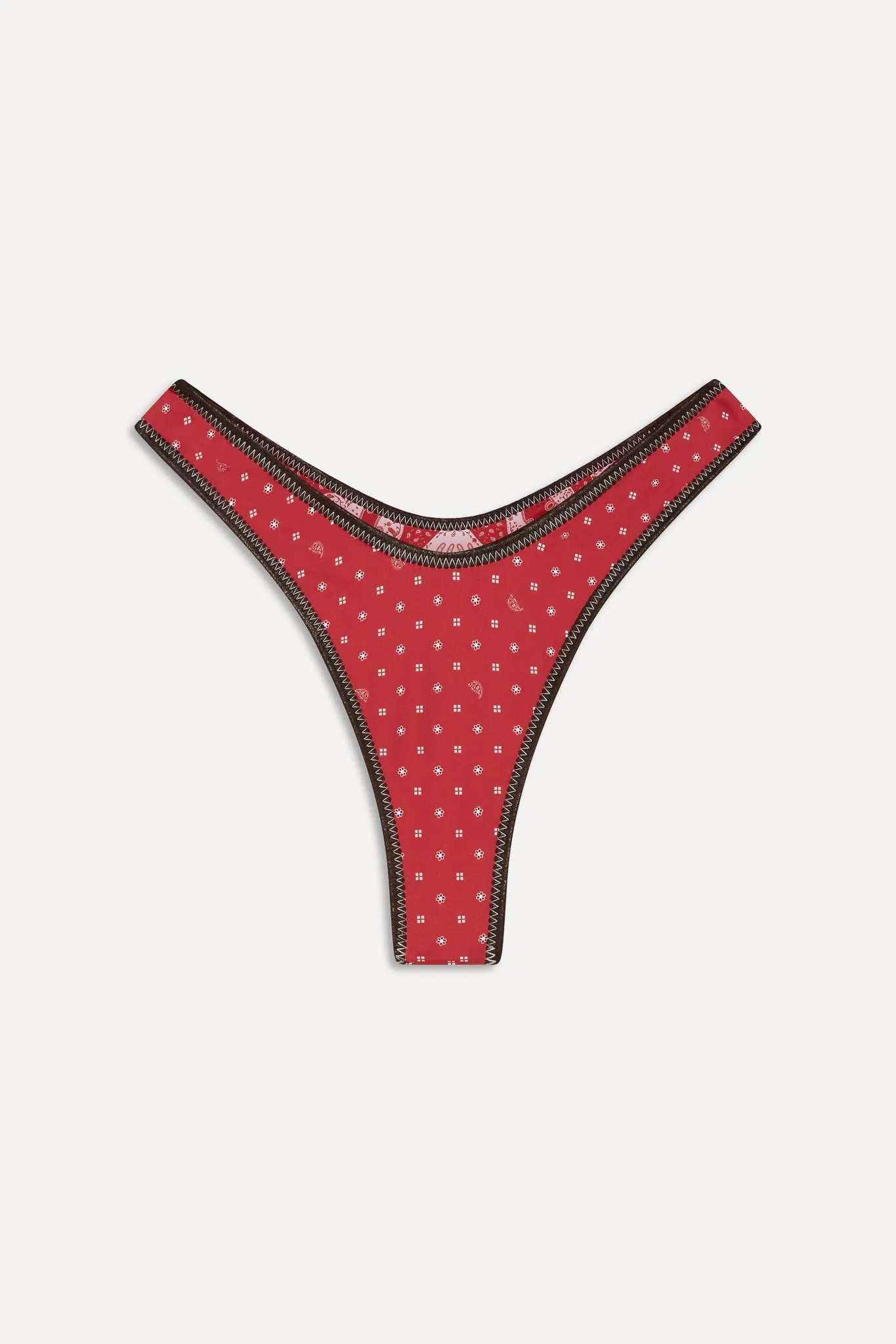 Bella Hadid x Frankies Full Moon Thong Bikini Bottom