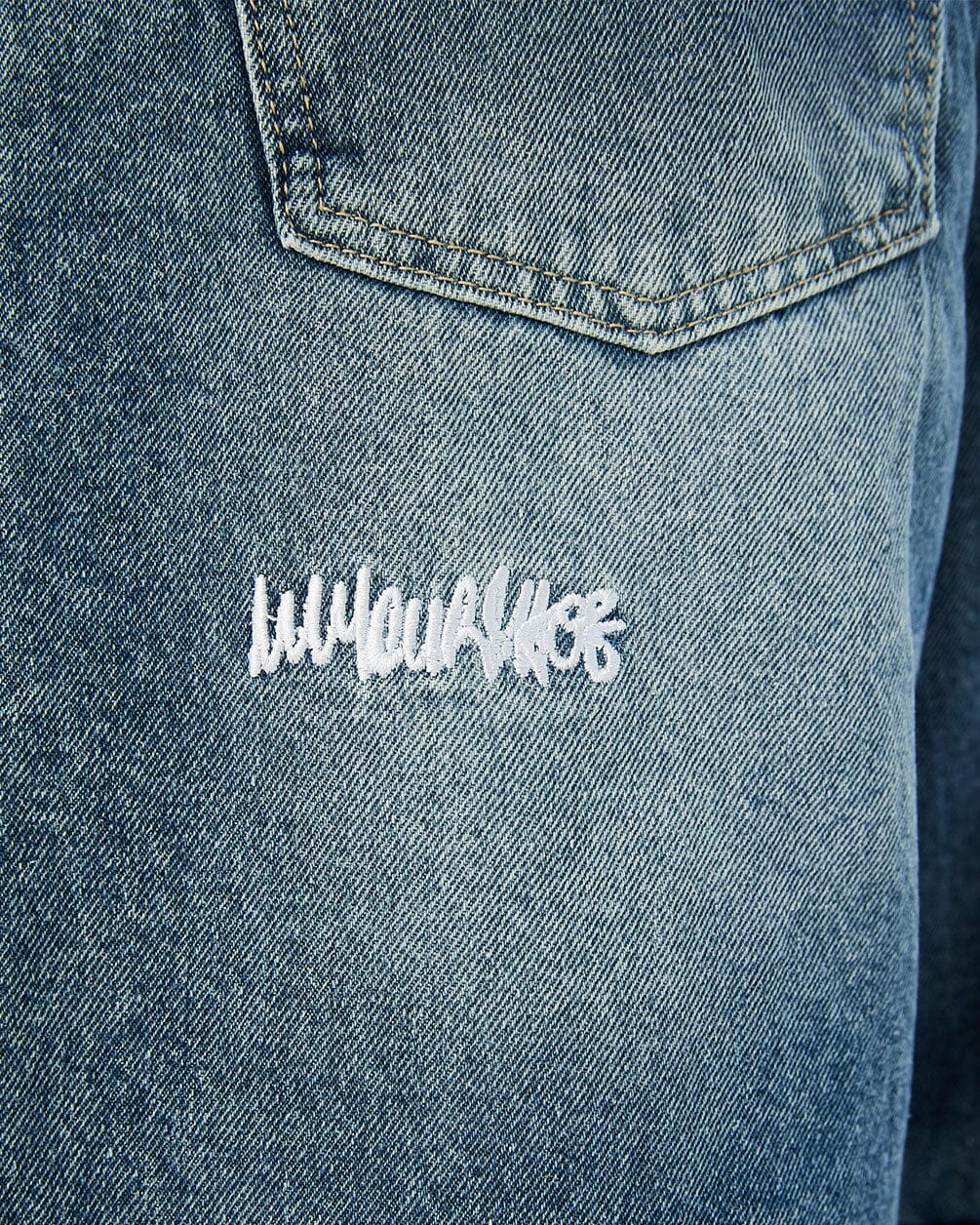 Blue Washed Jorts