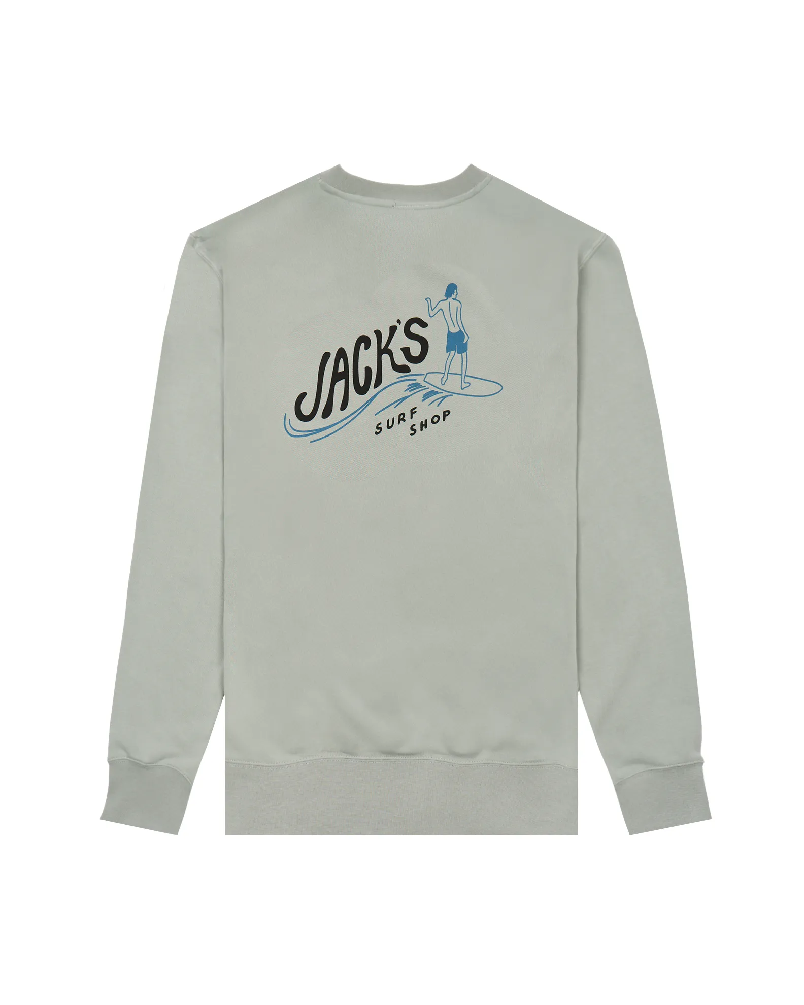 Bobber Pigment Dye Crewneck Sweatshirt - Pigment Sage