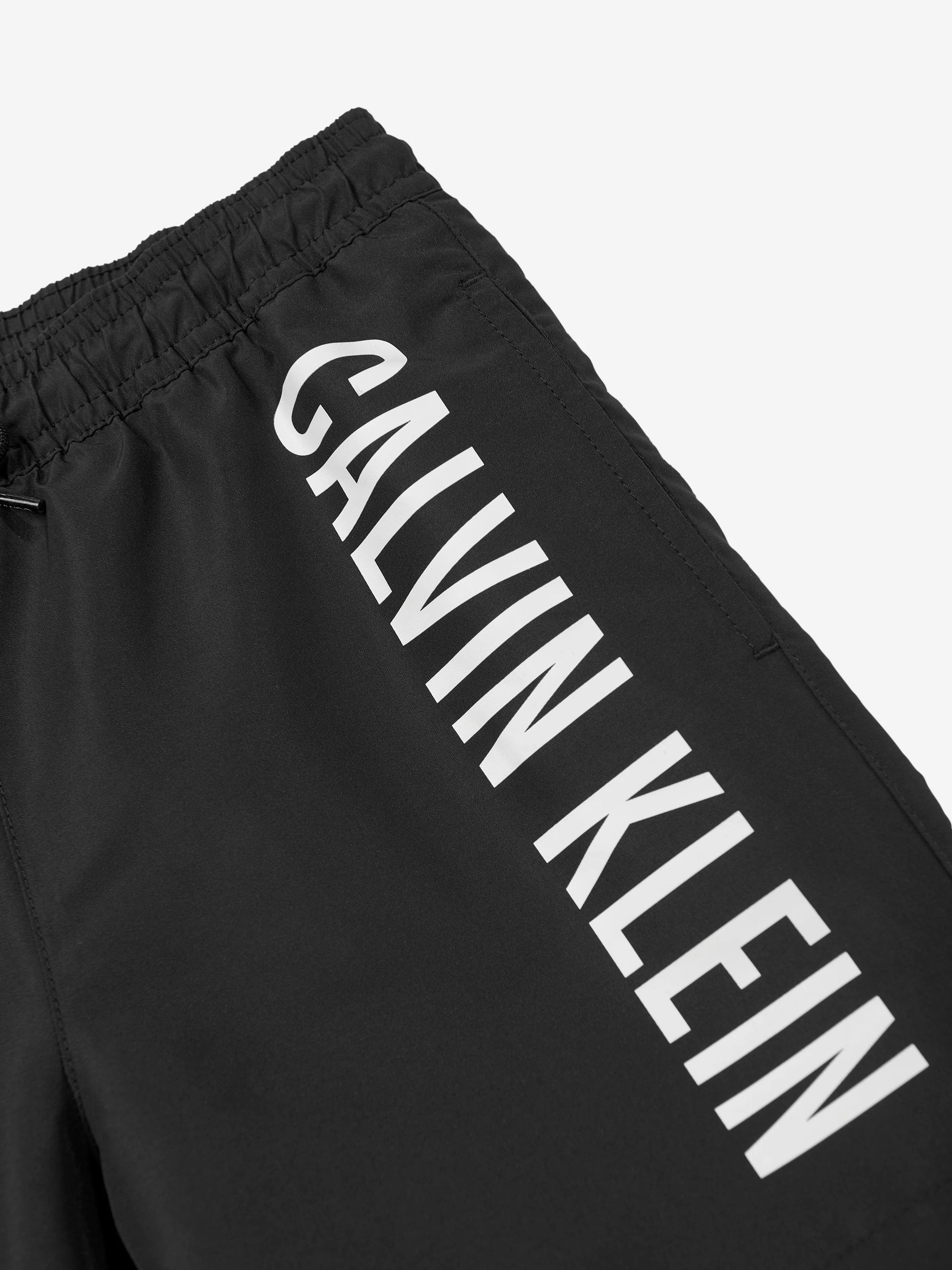 Boys Logo Swim Shorts in Black
