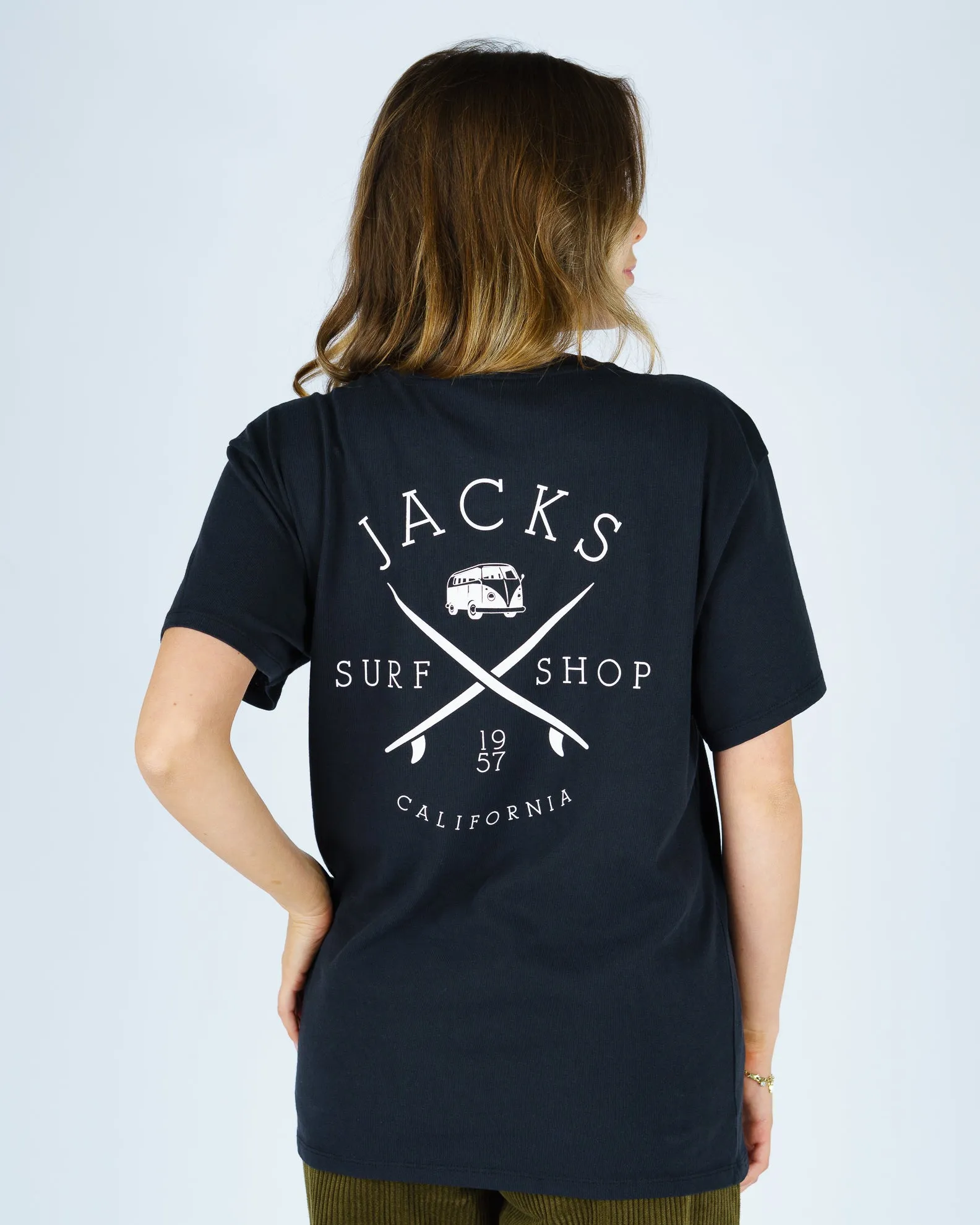 Bus Stop S/S Tee - Black