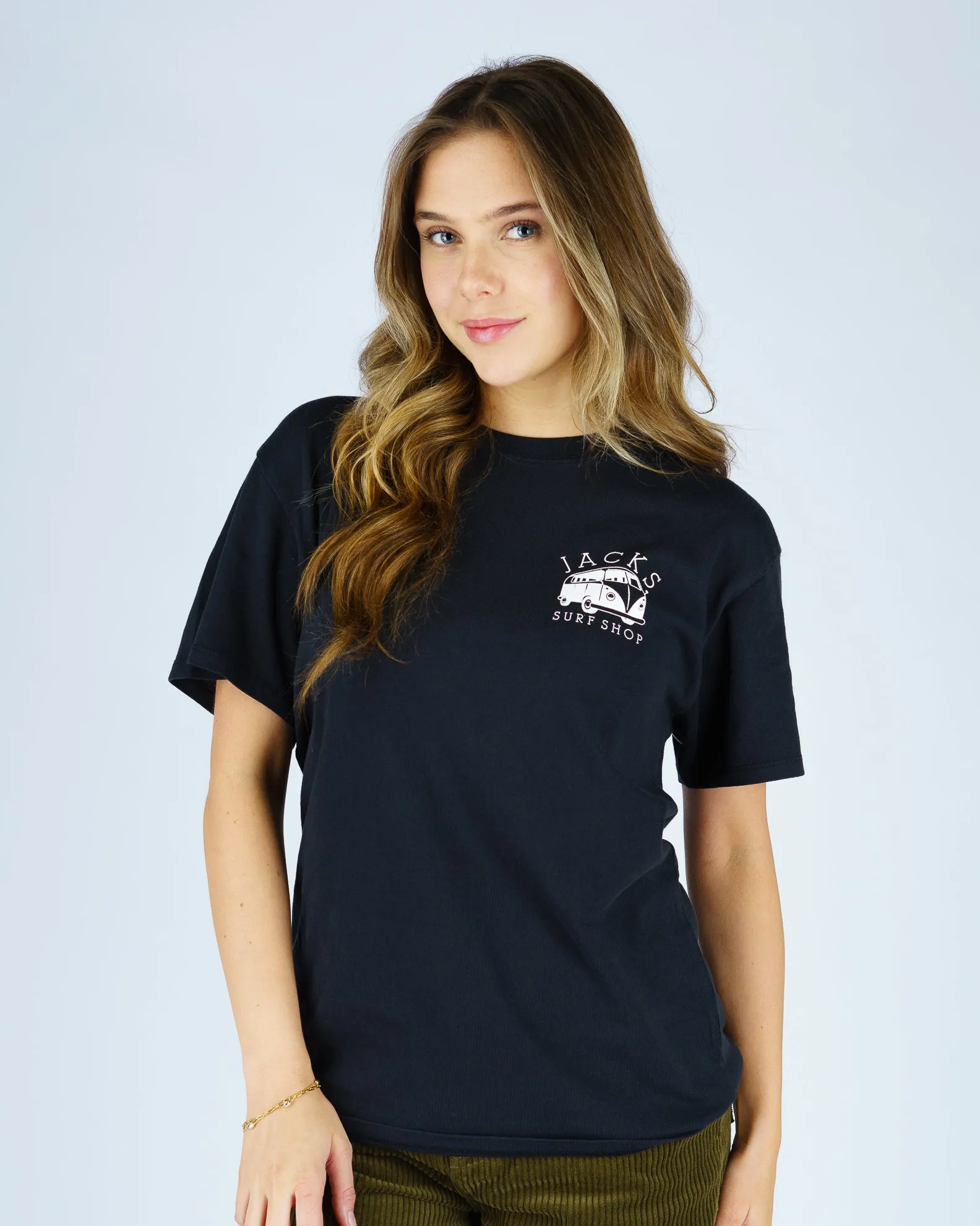 Bus Stop S/S Tee - Black