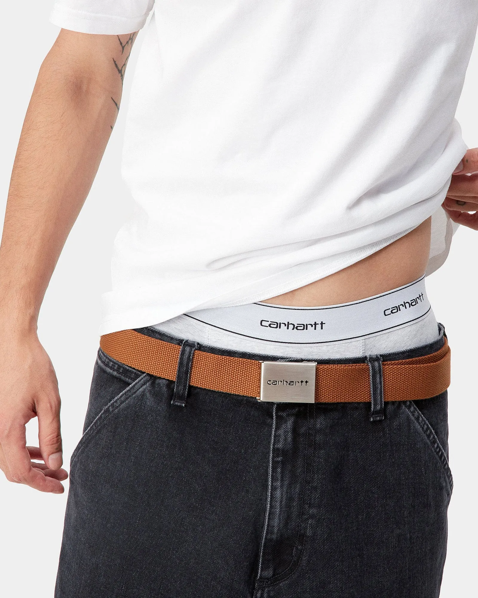 Carhartt WIP Cotton Trunks 2pk - White