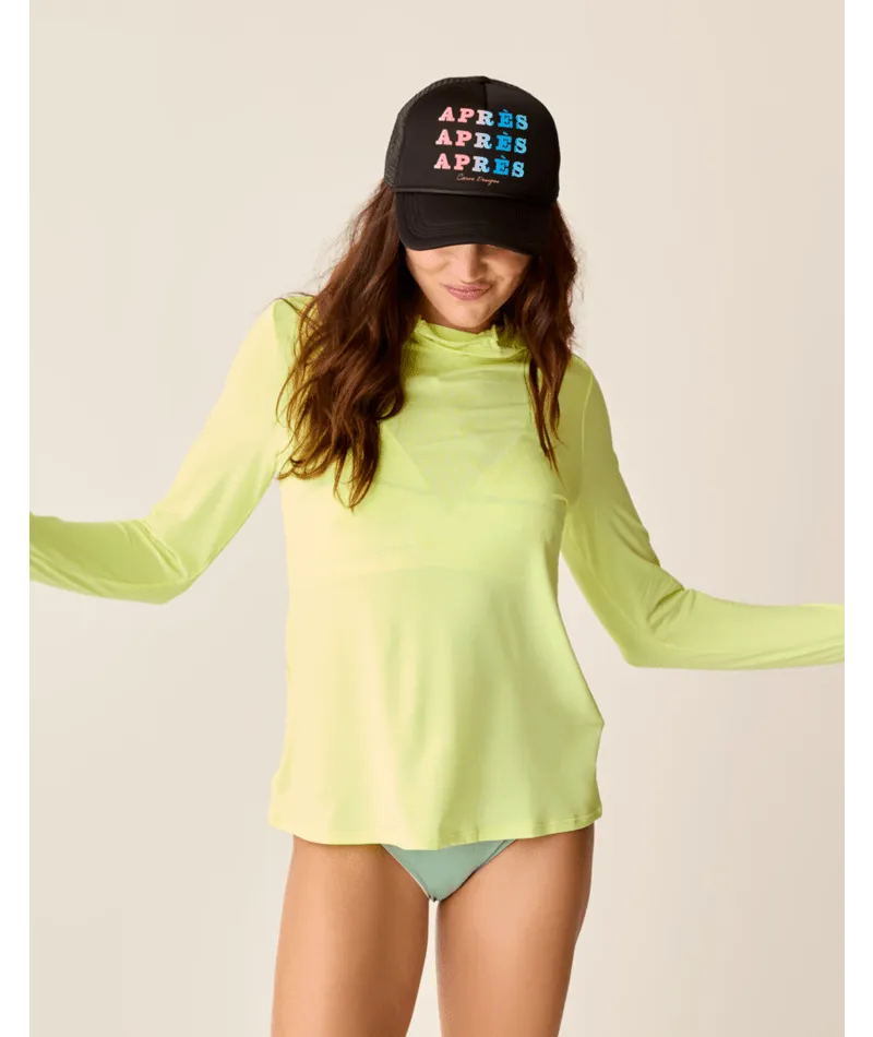 Carve Designs Alani Sun Shirt-Limeade