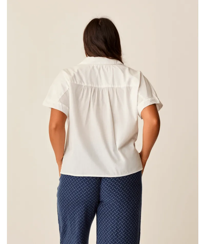 Carve Designs Elliott Voile Shirt-Cloud