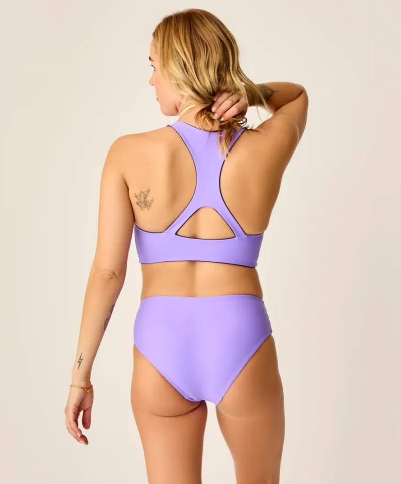 CARVE DESIGNS Pipa Compression Bikini Bottom - Aster