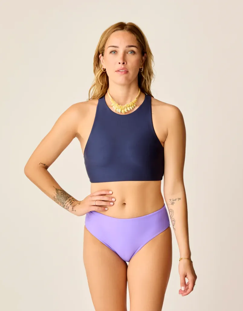 CARVE DESIGNS Pipa Compression Bikini Bottom - Aster