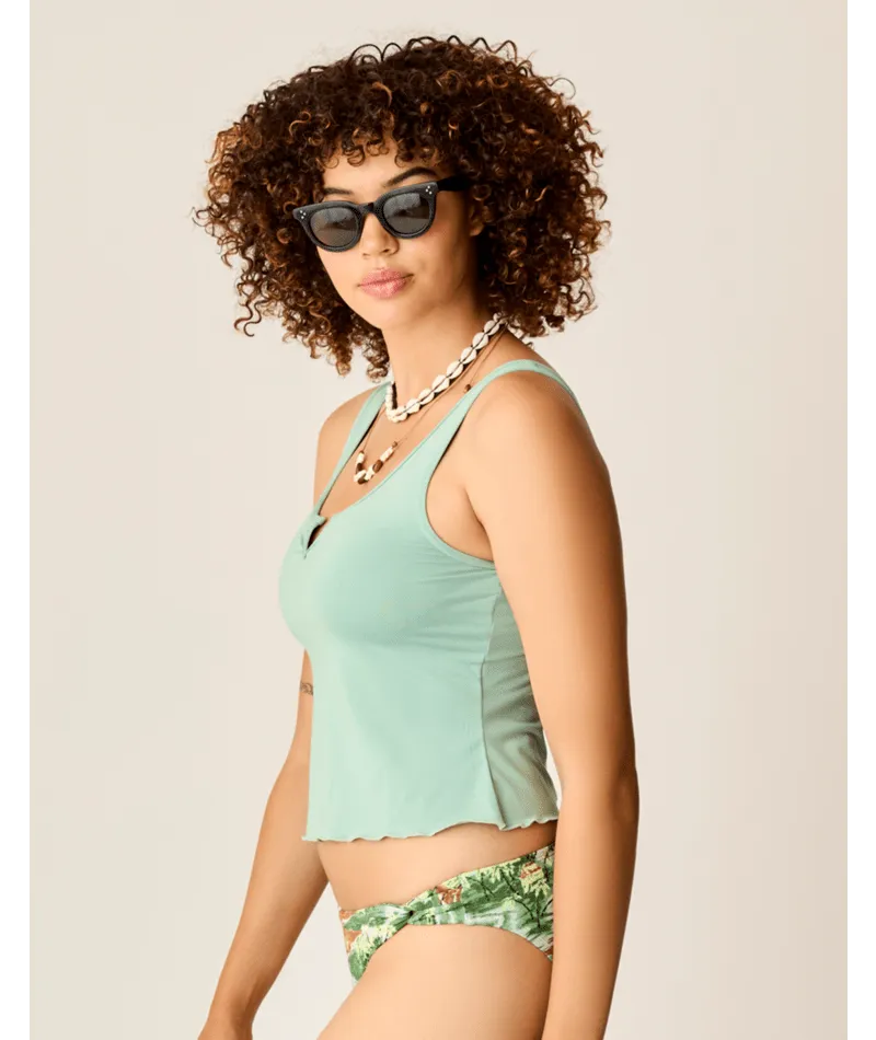 Carve Designs Vida Notchneckini Top-Haze