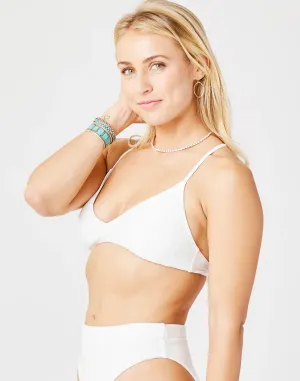 CARVE Tamarindo bikini top-Cloud Texture