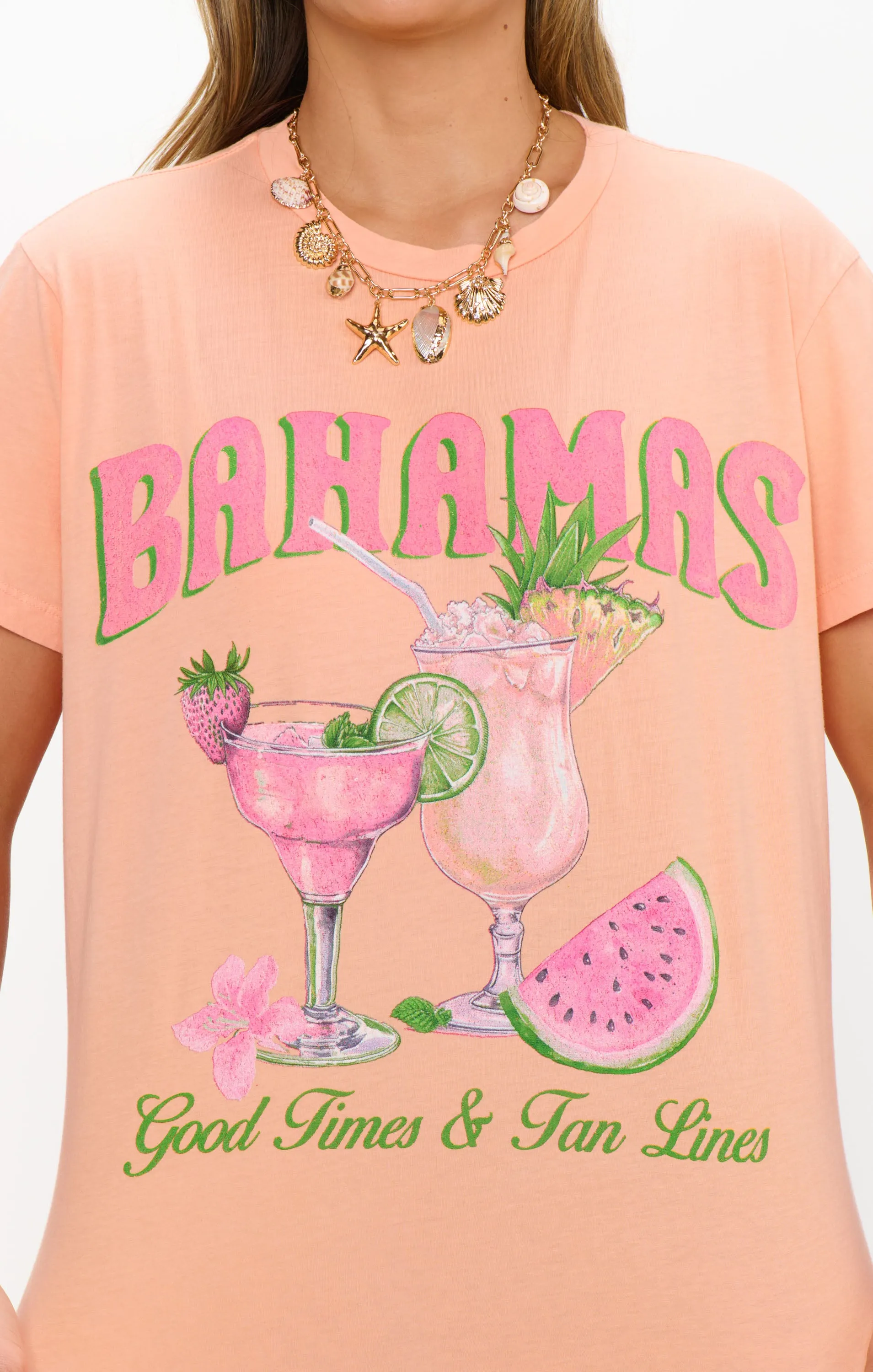 Check In Tee ~ Bahamas Graphic