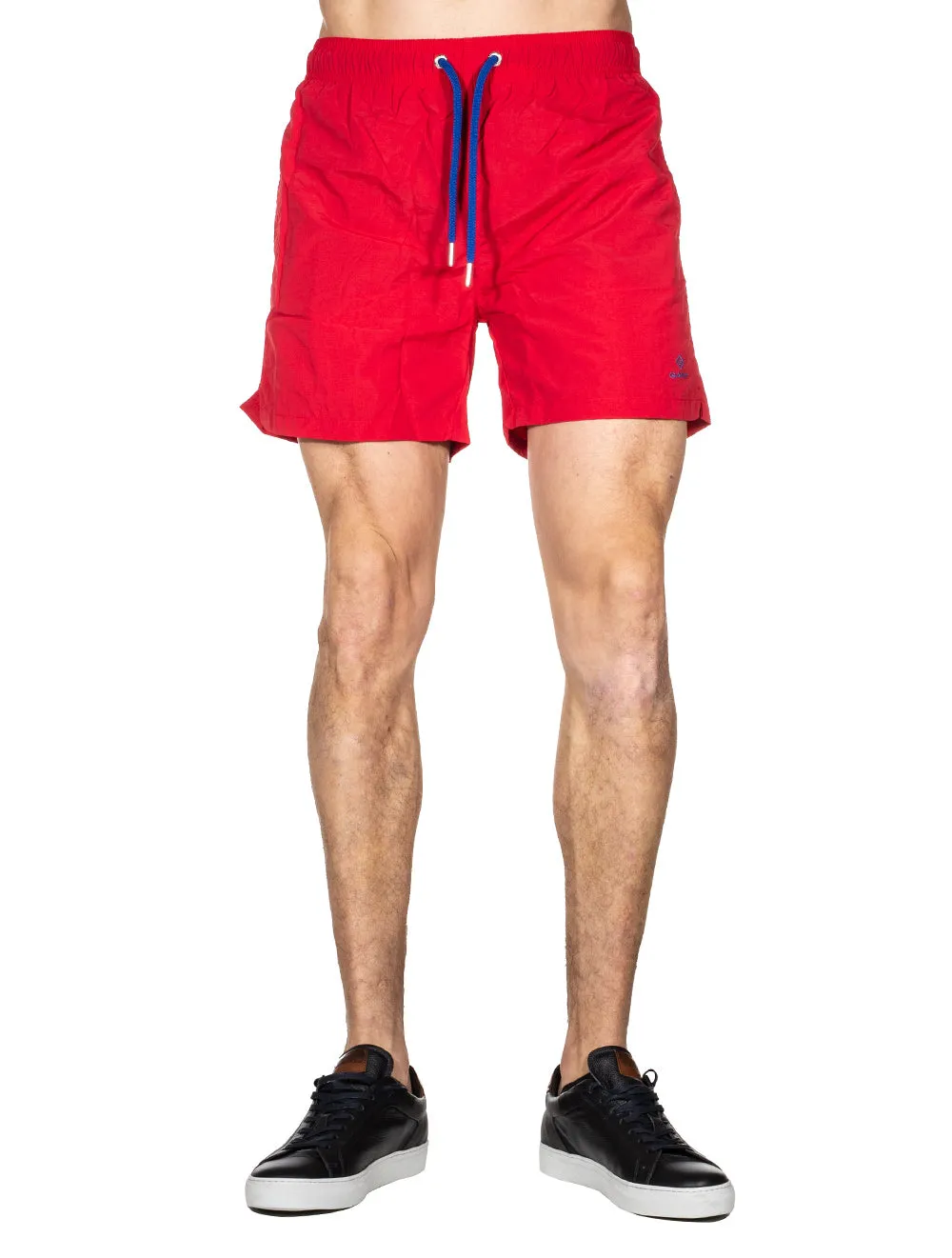 Classic Fit Swim Shorts Bright Red