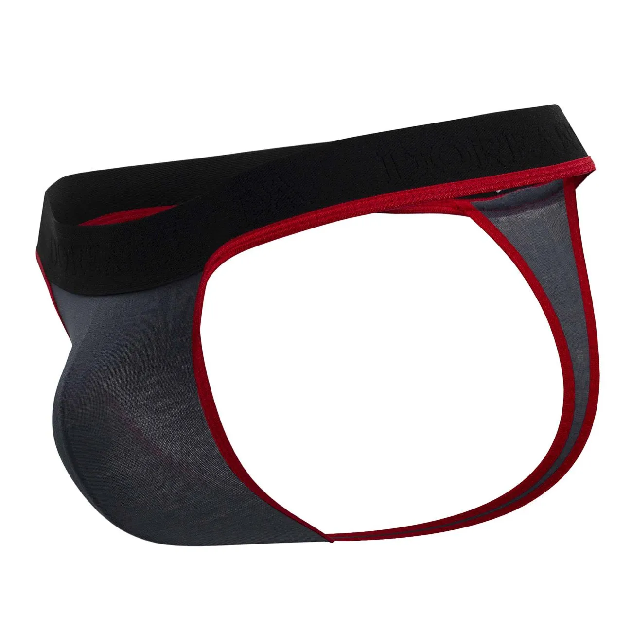 Clothing_Doreanse_Mens Underwear Doreanse 1012-CHR Borderline Thongs Color Charcoal