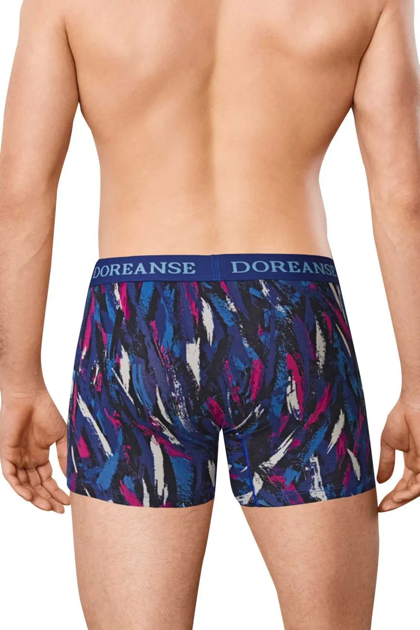 Clothing_Doreanse_Mens Underwear Doreanse 1704-PRN Neon Sport Trunks Color Printed