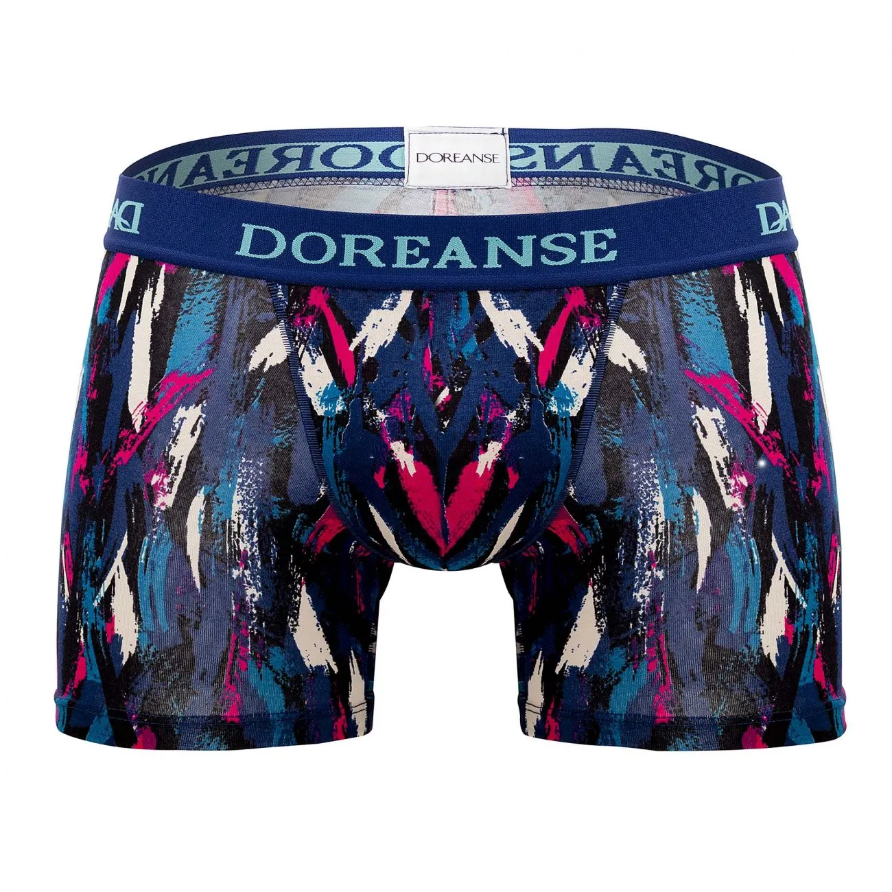 Clothing_Doreanse_Mens Underwear Doreanse 1704-PRN Neon Sport Trunks Color Printed
