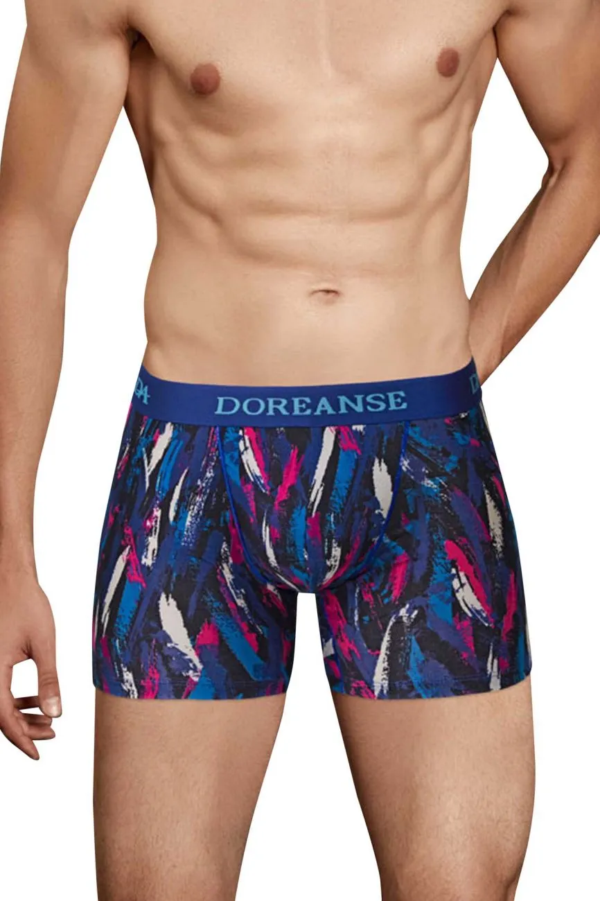 Clothing_Doreanse_Mens Underwear Doreanse 1704-PRN Neon Sport Trunks Color Printed