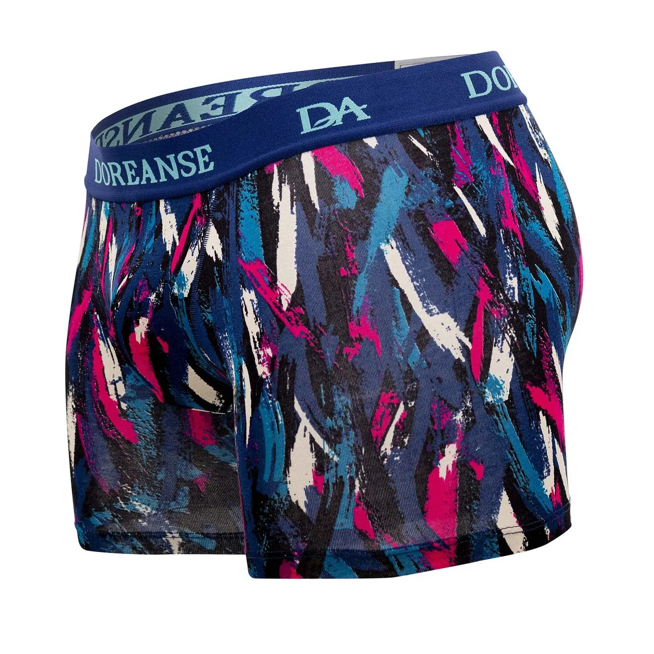 Clothing_Doreanse_Mens Underwear Doreanse 1704-PRN Neon Sport Trunks Color Printed