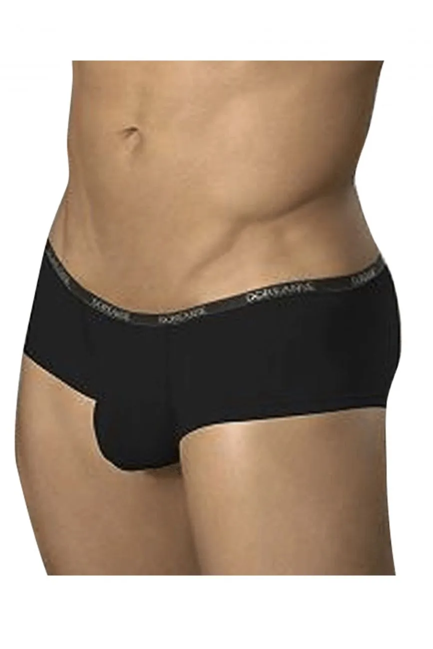 Clothing_Doreanse_Mens Underwear Doreanse 1781-BLK Naked Mini Trunk Color Black