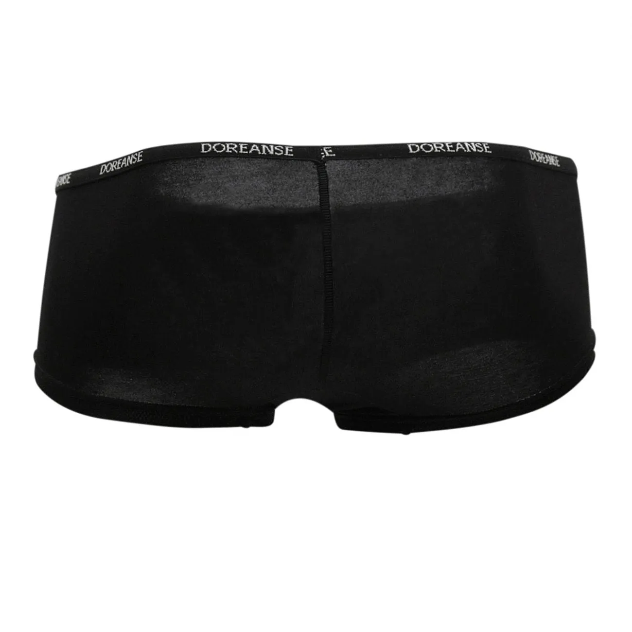 Clothing_Doreanse_Mens Underwear Doreanse 1781-BLK Naked Mini Trunk Color Black