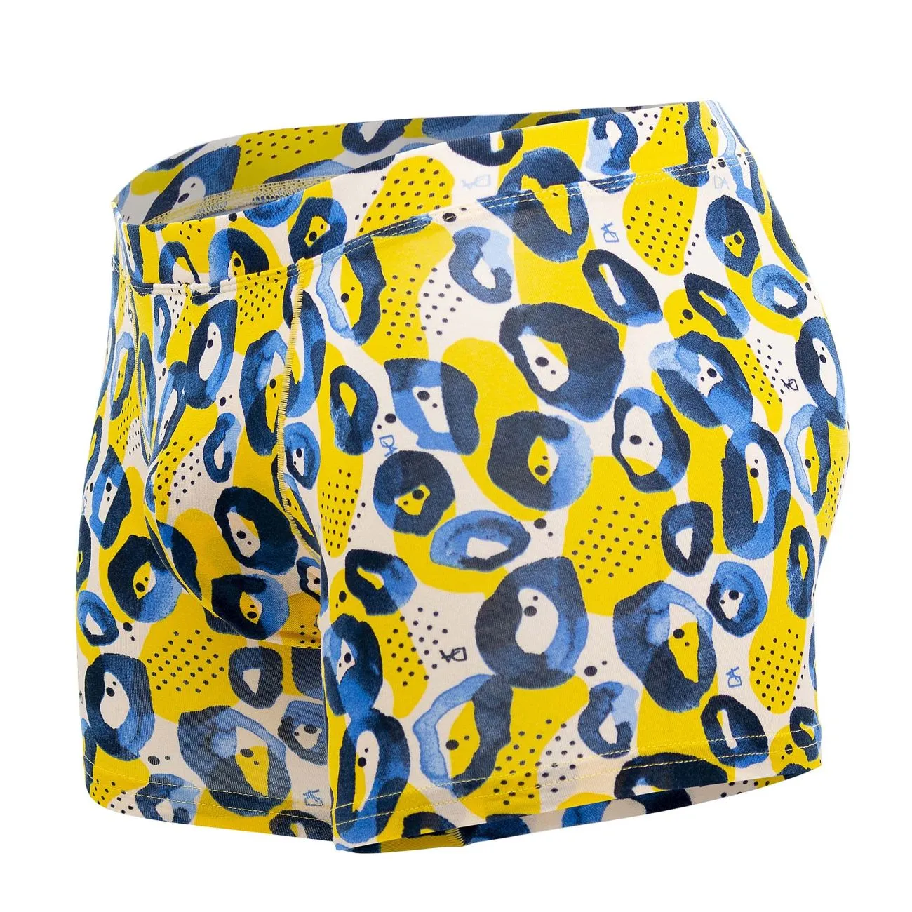 Clothing_Doreanse_Mens Underwear Doreanse 1799-PRN Leopard Art Boxer Briefs Color Printed