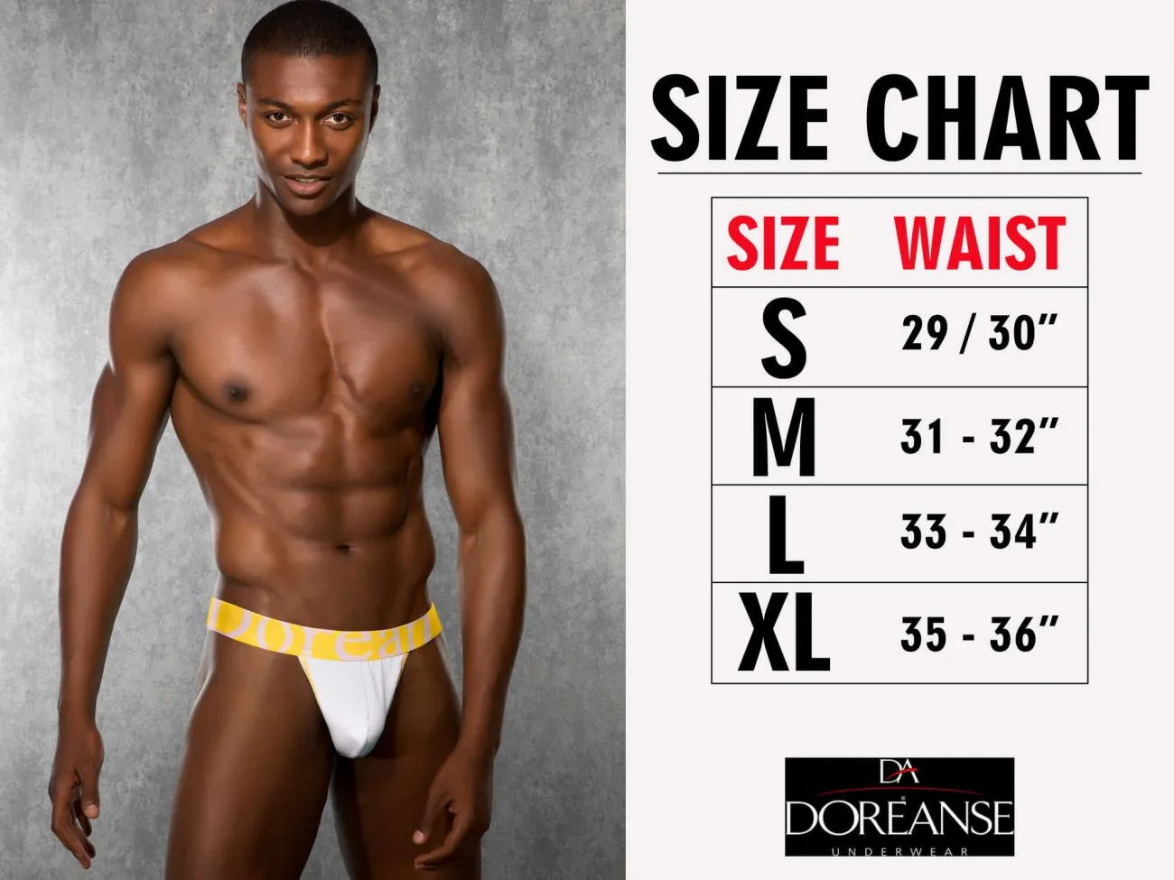 Clothing_Doreanse_Mens Underwear Flashy G-String