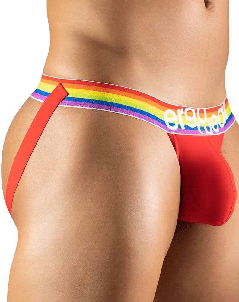 Clothing_Ergowear_Mens Underwear Ergowear Ew1118 Max Xv Pride Jockstrap Red