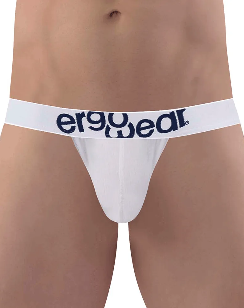 Clothing_Ergowear_Mens Underwear Ergowear Ew1474 Max Cotton Thongs White