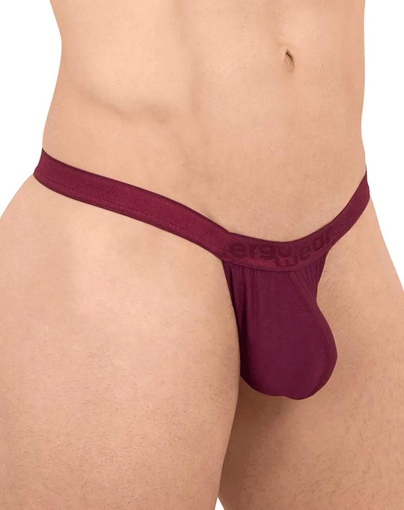 Clothing_Ergowear_Mens Underwear Ergowear Ew1656 Slk Thongs Burgundy