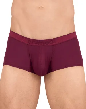Clothing_Ergowear_Mens Underwear Ergowear Ew1658 Slk Trunks Burgundy
