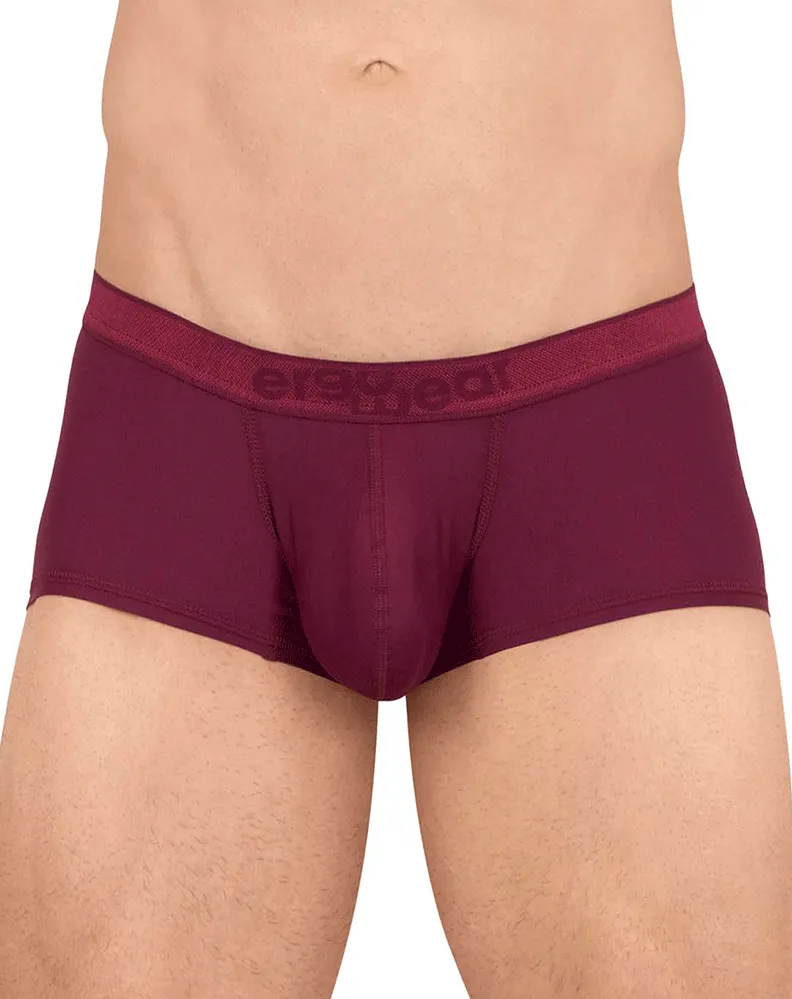 Clothing_Ergowear_Mens Underwear Ergowear Ew1658 Slk Trunks Burgundy