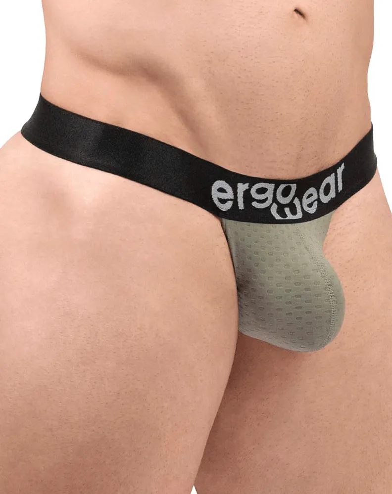 Clothing_Ergowear_Mens Underwear Ergowear Ew1677 Max Flow G-string Smoke Green