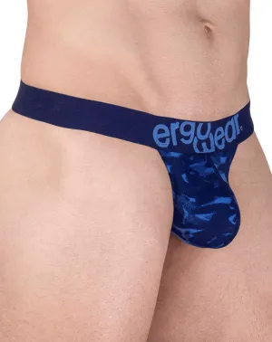 Clothing_Ergowear_Mens Underwear Ergowear Ew1718 Max Se Camo G-string Blue