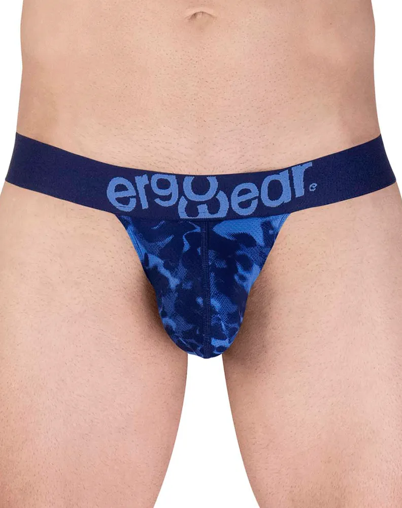 Clothing_Ergowear_Mens Underwear Ergowear Ew1718 Max Se Camo G-string Blue