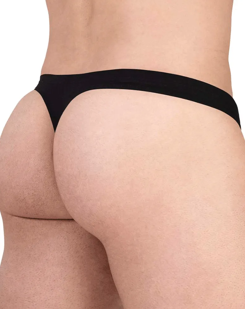Clothing_Ergowear_Mens Underwear Ergowear Ew1726 Feel Gr8 Cotton Thongs Black