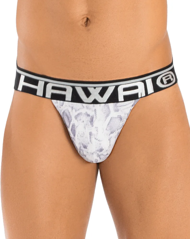 Clothing_Hawai_Mens Underwear Hawai 41946t Animal Print Athletic Jockstrap Amethyst