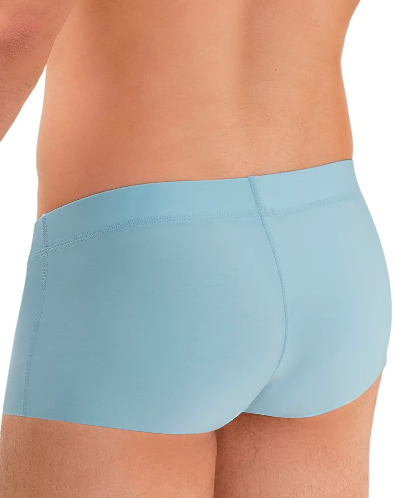 Clothing_Hawai_Mens Underwear Hawai 42142 Solid Mini Trunks Light Blue
