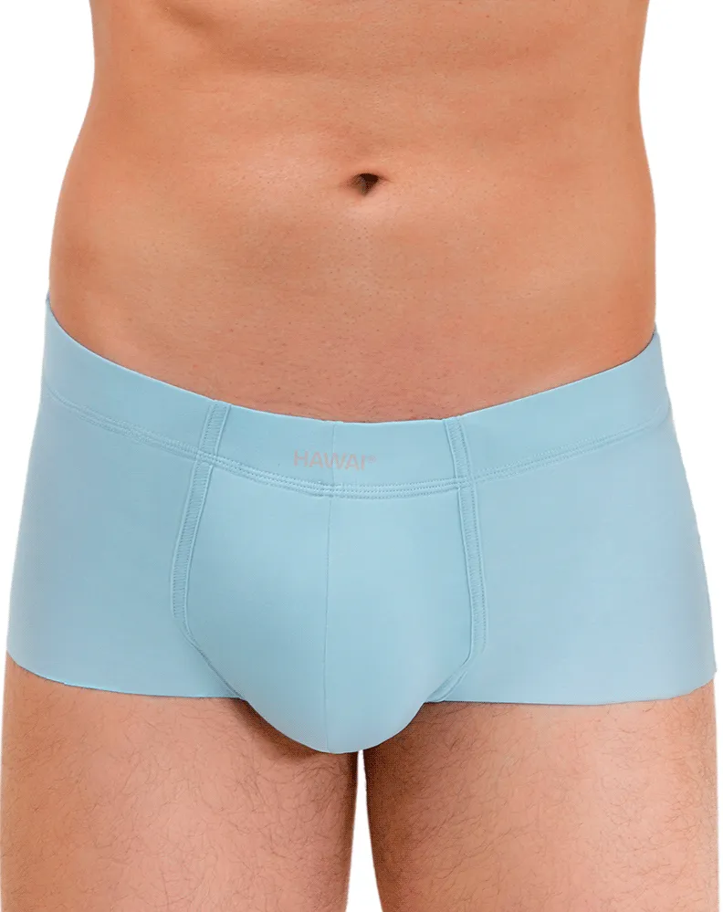 Clothing_Hawai_Mens Underwear Hawai 42142 Solid Mini Trunks Light Blue