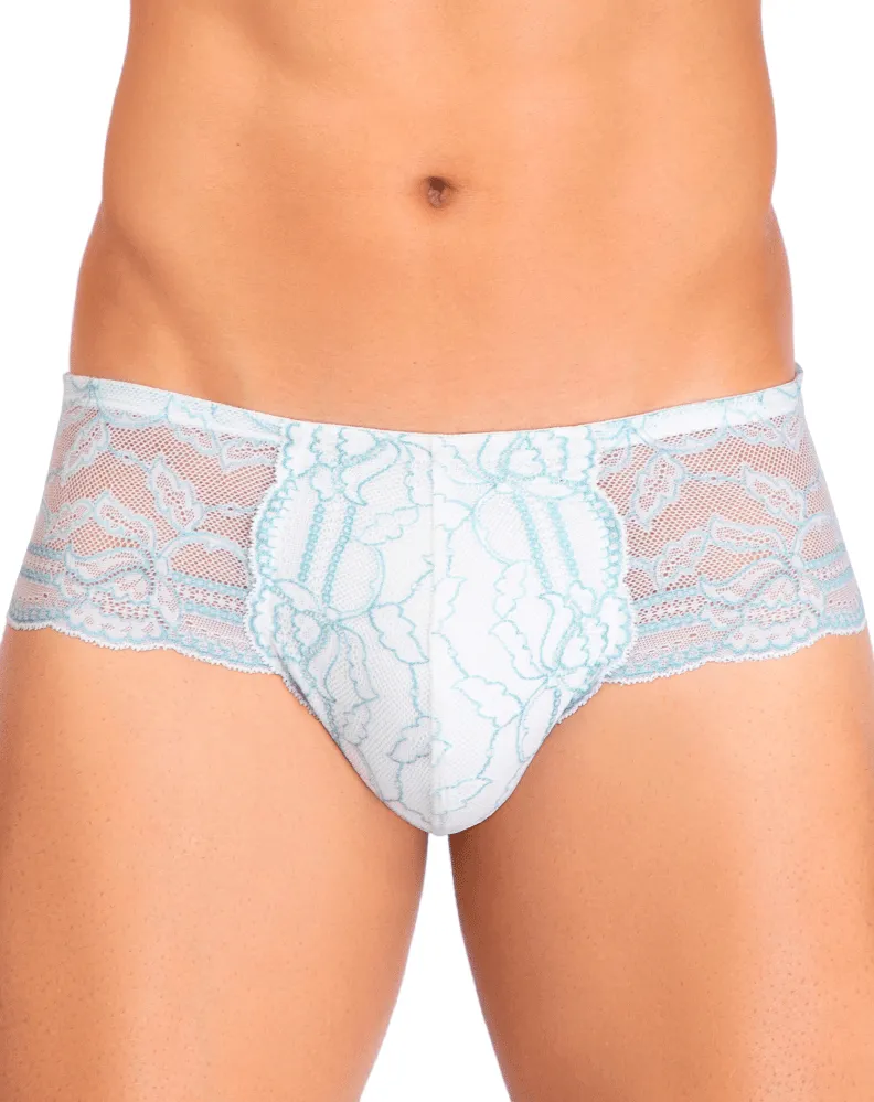 Clothing_Hawai_Mens Underwear Hawai 42156 Lace Briefs Vanilla