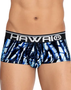 Clothing_Hawai_Mens Underwear Hawai 42182 Printed Microfiber Briefs Dark Blue