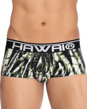 Clothing_Hawai_Mens Underwear Hawai 42182 Printed Microfiber Briefs Military Green
