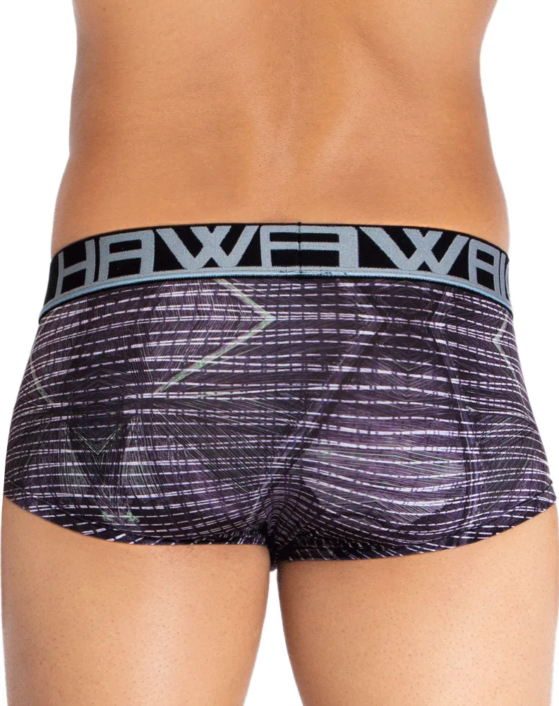 Clothing_Hawai_Mens Underwear Hawai 42183 Printed Microfiber Briefs Taupe