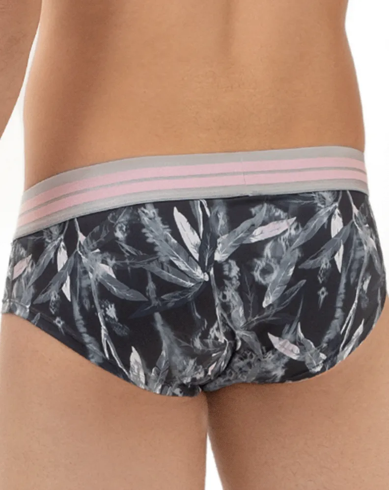 Clothing_Hawai_Mens Underwear Hawai 42240 Microfiber Briefs Gray