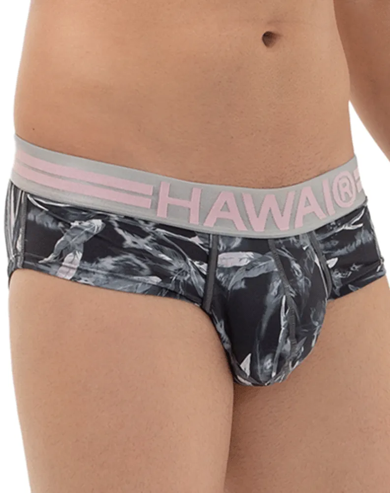 Clothing_Hawai_Mens Underwear Hawai 42240 Microfiber Briefs Gray